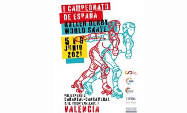 Todo preparado para el I Campeonato de España de Roller Derby (World Skate)